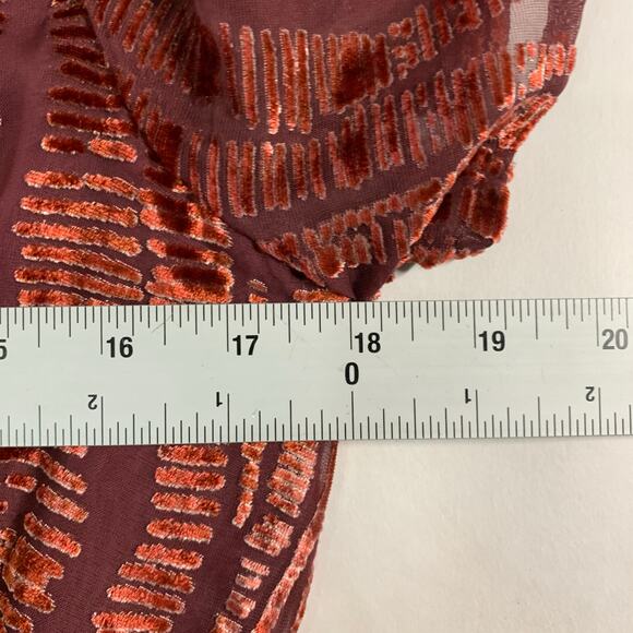 Anthropologie M NEW The Somerset Jumpsuit Velvet Burnout Edition Flowy - Picture 7 of 10